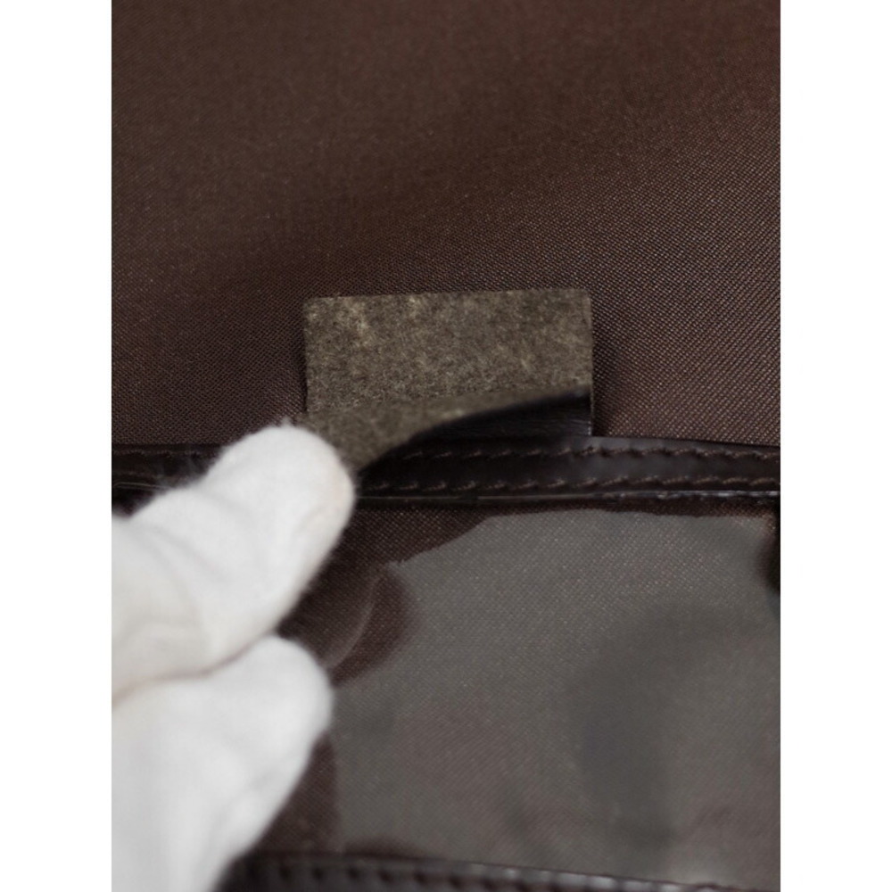 Gucci GG Leather Boston Travel Garment Bag Brown - Picture 6 of 9